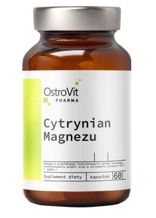 OstroVit Pharma Cytrynian Magnezu 60 kapsułek