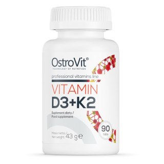 OstroVit Witamina D3 2000 IU + K2 100 µg 90 tabletek