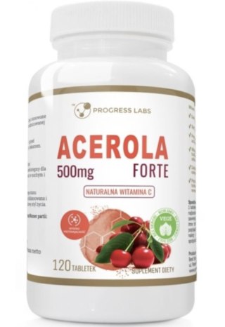 Progress Labs Acerola do ssania 250 mg 120 pastylek