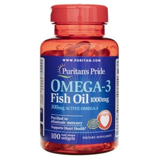 Puritan's Pride Omega-3 1200 mg 100 kapsułek