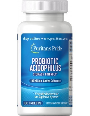 Puritan's Pride Probiotyk Acidophilus 100 tabletek