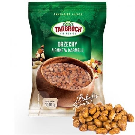 Targroch Orzechy ziemne w karmelu 1kg