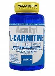 Yamamoto Nutrition Acetyl L-carnitine 1000mg 60 kapsułek