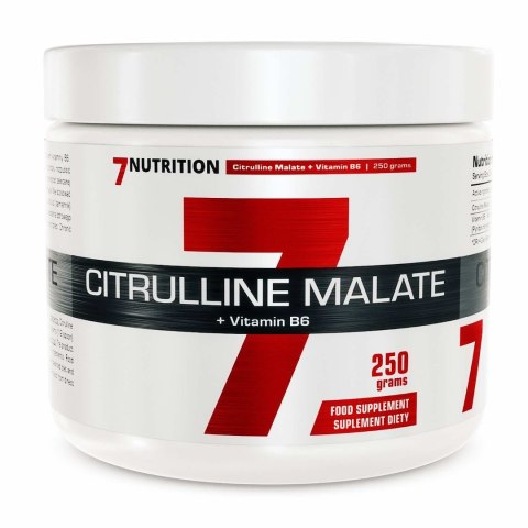 7Nutrition Citrulline Malate jabłczan cytruliny z witaminą B6 250g