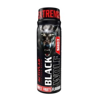 Activlab Black Wolf Shot buteleczka 80 ml o smaku owoców leśnych