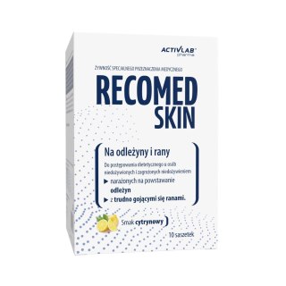 Activlab RecoMed SKIN na odleżyny i rany 10 saszetek o smaku cytrynowym