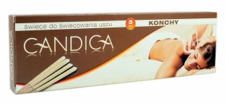 Aura Herbals Candica Świece do świecowania uszu KONCHY 5 par