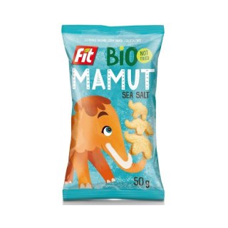 BIO MAMUT Chrupki kukurydziane z solą morską bezgl. BIO 50 g