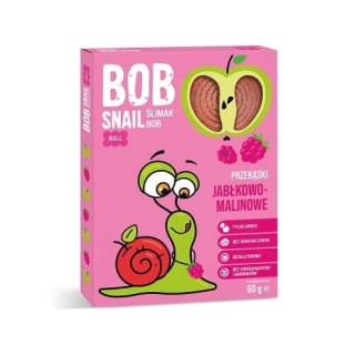 BOB SNAIL Przekąska jabłko malina 60 g