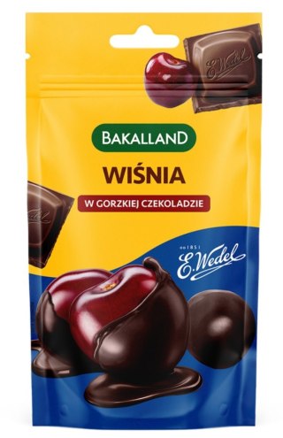 Bakalland Wiśnia w gorzkiej czekoladzie 74 g