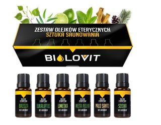 Bilovit Zestaw olejków eterycznych Sztuka Saunowania 6 x 10 ml