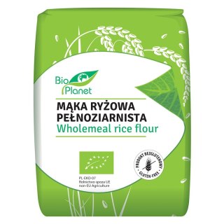 Bio Planet Mąka Ryżowa Pełnoziarnista Bezglutenowa BIO 1 kg