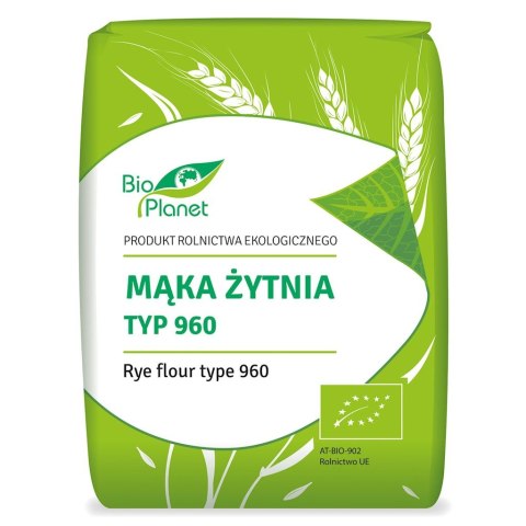 Bio Planet Mąka Żytnia Typ 960 BIO 1 kg