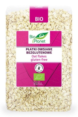 Bio Planet Płatki Owsiane Bezglutenowe BIO 1 kg