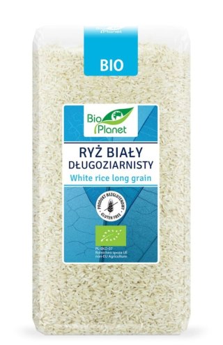 Bio Planet Ryż Biały Długoziarnisty Bezglutenowy BIO 500 g