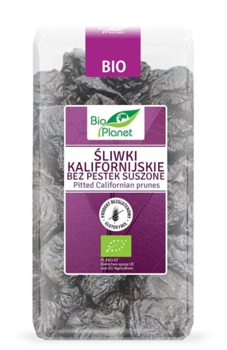 Bio Planet Śliwki Kalifornijskie Suszone Bezglutenowe BIO 400 g