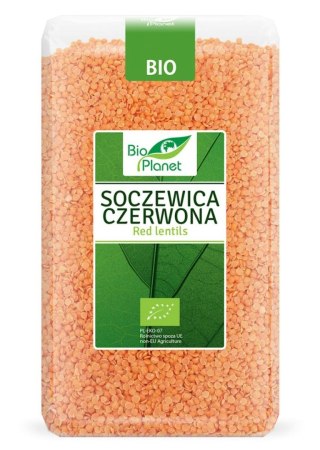 Bio Planet Soczewica Czerwona BIO 1 kg