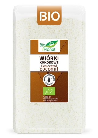 Bio Planet Wiórki Kokosowe Bezglutenowe BIO 500 g