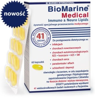 BioMarine® Medical Immuno & Neuro Lipids 60 kapsułek