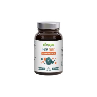 Biowen Potas Forte Cytrynian Potasu 1100 mg 100 kapsułek