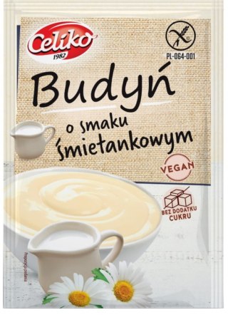 Celiko Budyń O Smaku Śmietankowym Bezglutenowy 40 g