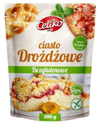 Celiko Mieszanka Do Wypieku Ciasta Drożdżowego Bezglutenowa 200 g