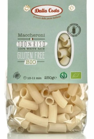 Dalla Costa Makaron (Ryżowy) Maccheroni Bezglutenowy BIO 250 g