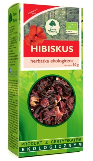 Dary Natury Herbatka Hibiskus BIO 50 g