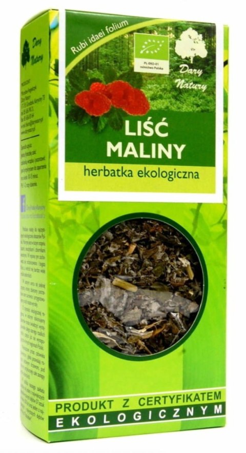 Dary Natury Herbatka Liść Maliny BIO 25 g