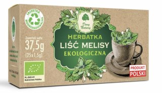 Dary Natury Herbatka Liść Melisy BIO (25 x 1,5 g) 37,5 g