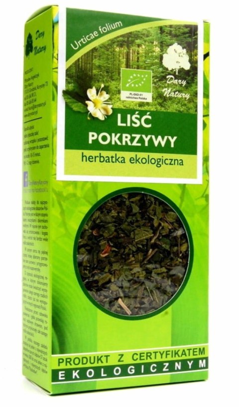 Dary Natury Herbatka Liść Pokrzywy BIO 25 g