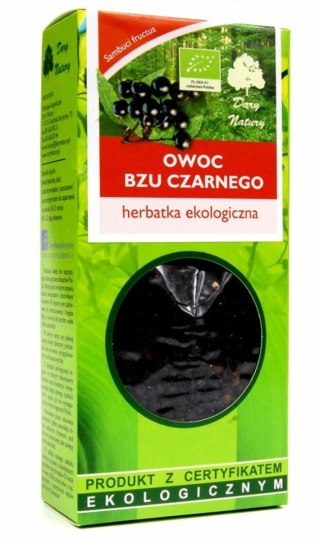 Dary Natury Herbatka Owoc Czarnego Bzu BIO 100 g