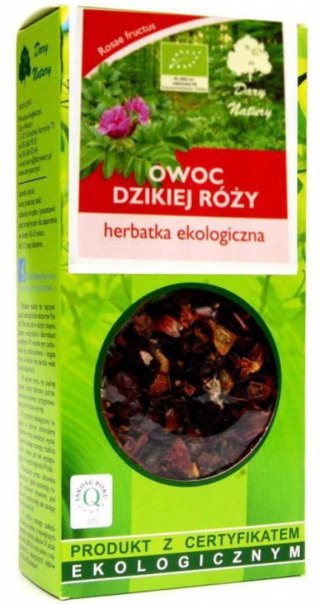 Dary Natury Herbatka Owoc Dzikiej Róży BIO 50 g