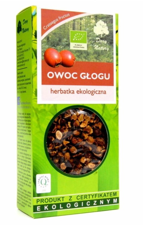 Dary Natury Herbatka Owoc Głogu BIO 100 g