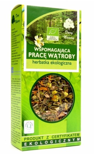 Dary Natury Herbatka Wspomagająca Pracę Wątroby BIO 50 g