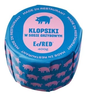 EdRED Klopsy Wieprzowe W Sosie Grzybowym 400 g