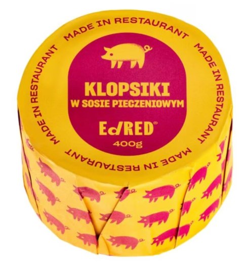 EdRED Klopsy Wieprzowe W Sosie Pieczeniowym 400 g