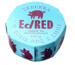 EdRED Żeberka BBQ Z Chili 270 g