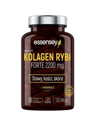 Essensey Kolagen Rybi FORTE 2200 mg 120 kapsułek