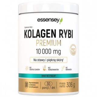 Essensey Kolagen Rybi Premium 10000 mg proszek 306 g smaku neutralny