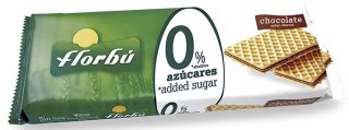 Florbu Wafelki Z Kremem Kakaowym Bez Dodatku Cukru 150 g