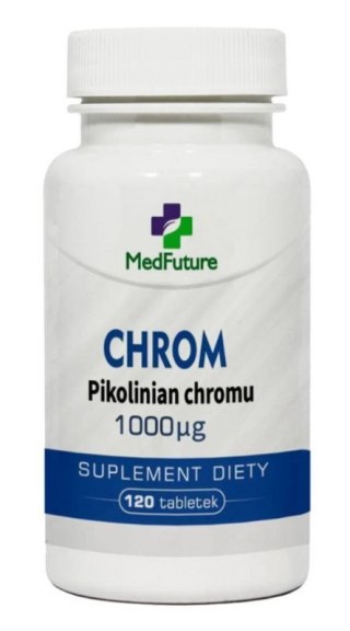 MedFuture Chrom Pikolinian chromu 1000µg 120 tabletek