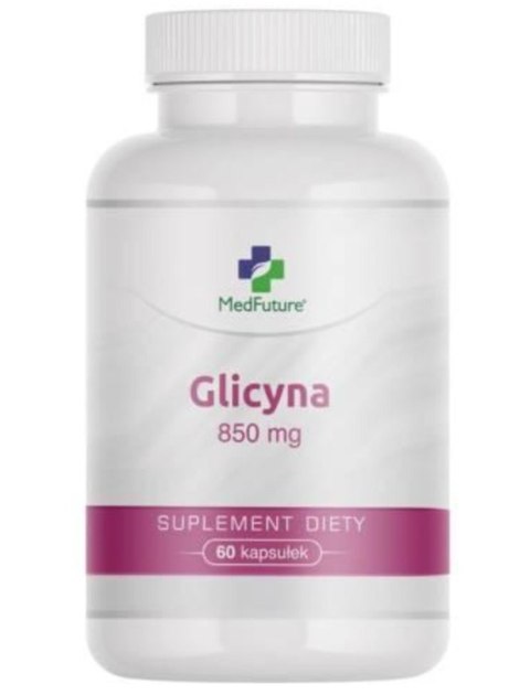 MedFuture Glicyna 850 mg 60 kapsułek