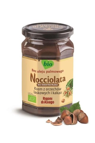 Nocciolata Krem Orzechy Laskowe I Kakao Bez Dodatku Mleka Bezglutenowy BIO 250 g