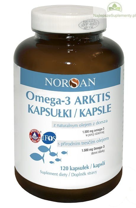 Norsan Omega-3 Arktis Kapsułki 120 kapsułek