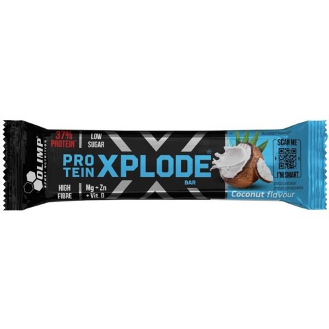 Olimp Protein Xplode bar baton proteinowy 40 g o smaku kokosowym