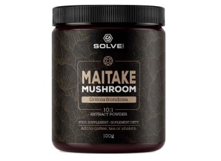 SolveLabs Maitake (Żagwica listkowata) 10:1 Mushroom Powder 100g