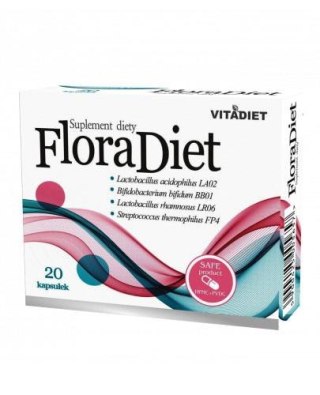 VITADIET Floradiet 20 kapsułek