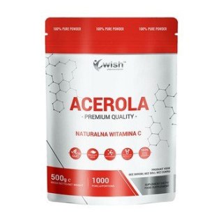 Wish Acerola Naturalna Witamina C proszek 500g