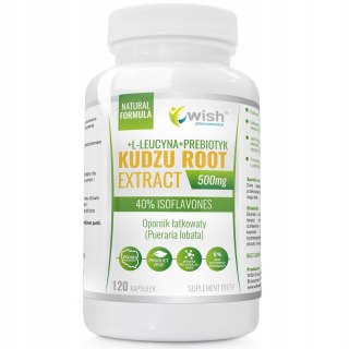 Wish Kudzu Root Extract 500mg 40% isoflavones 120 kapsułek